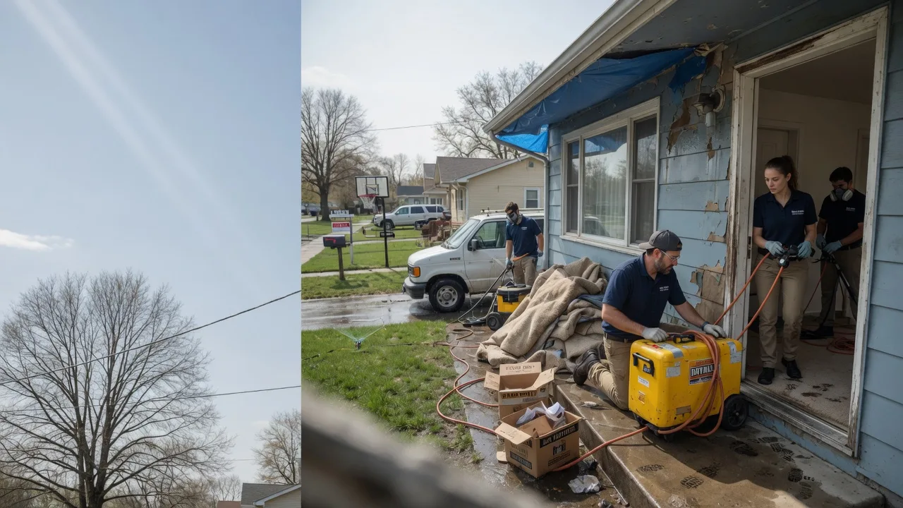 Basement Flood Cleanup in Woodstown, NJ near me